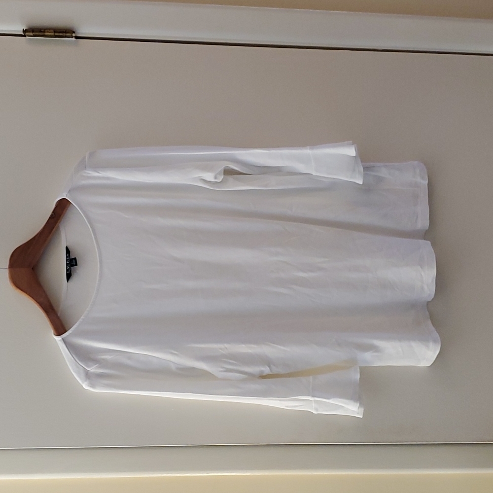 Ralph Lauren Size 2X white cotton sweater